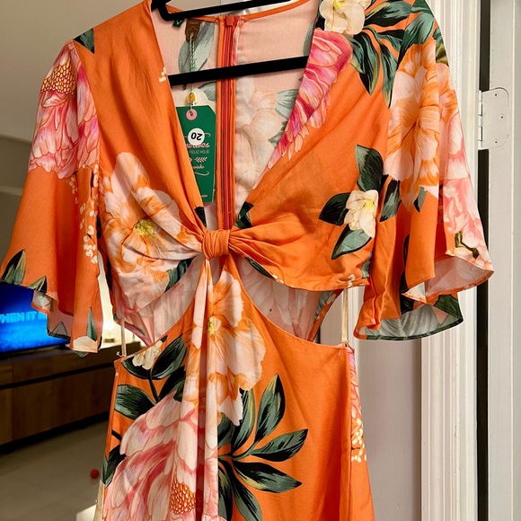 NWT✨ FARM RIO Luau Maxi Dress, Size S - Picture 3 of 9